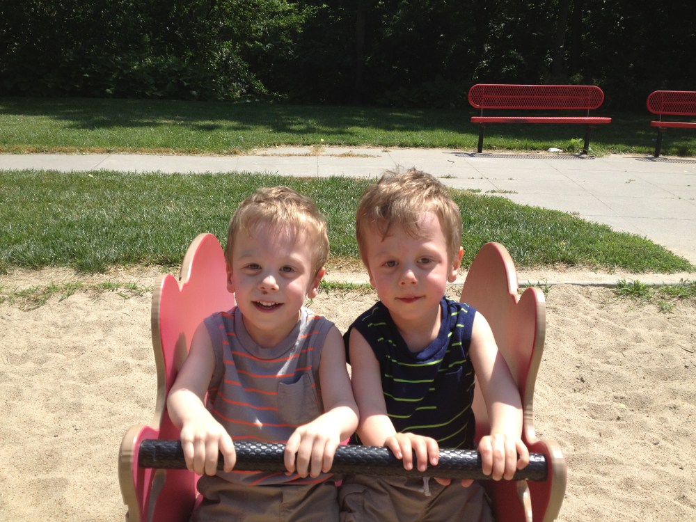 Morning at the park!