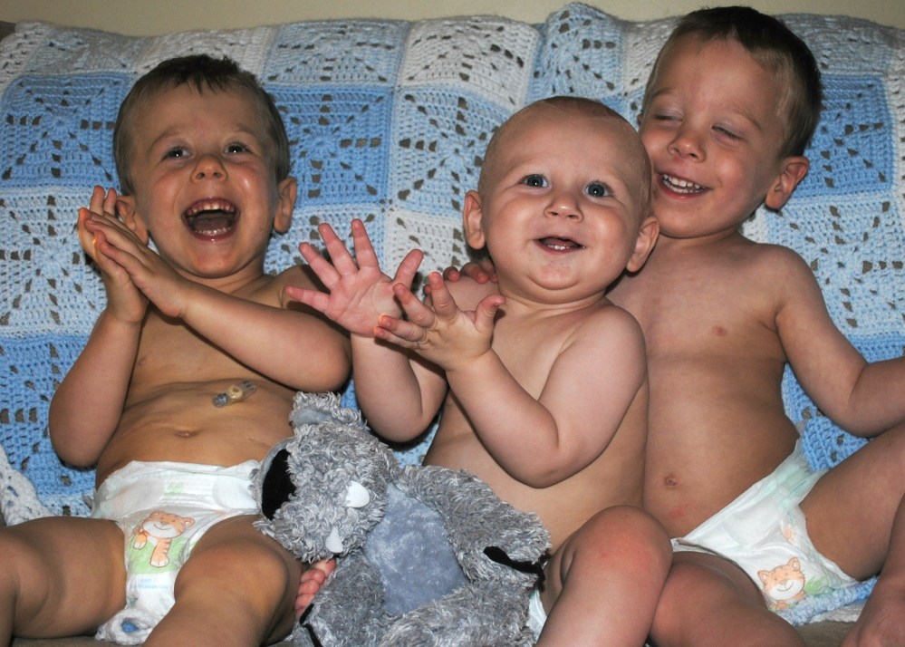 Eli 9 month all three