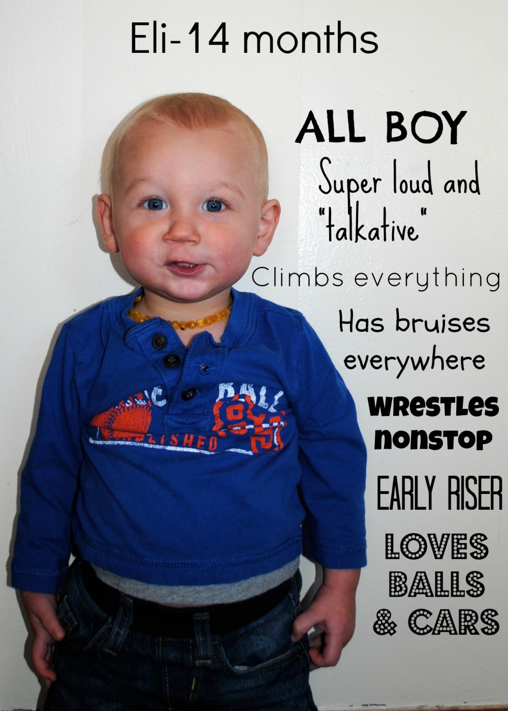 Eli 14 months
