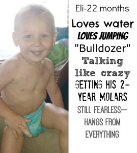 Eli 22 months