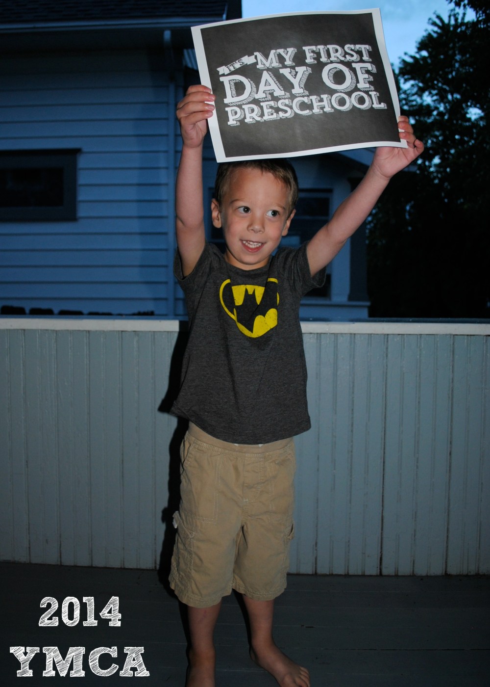 Jack 1st day preschool 2014