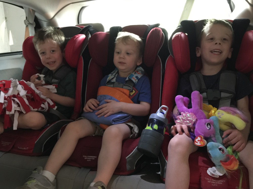 The boys headed to Fargo!